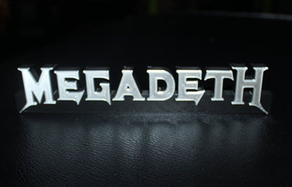 Megadeth 3D Printed Logo Art