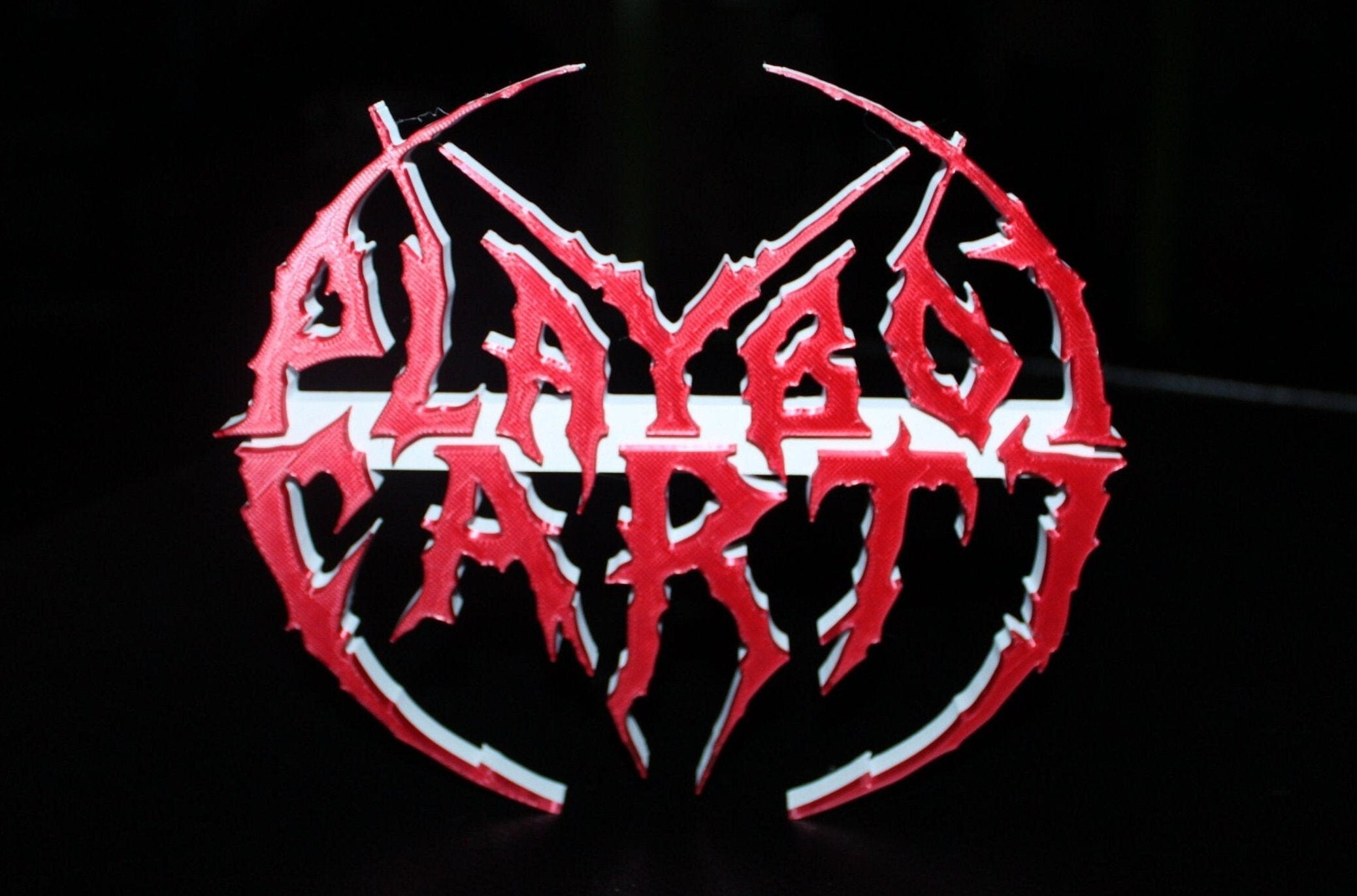 Playboi Carti 3D printed Logo Sign Wall Desk Shelf Art – WindyCity3D