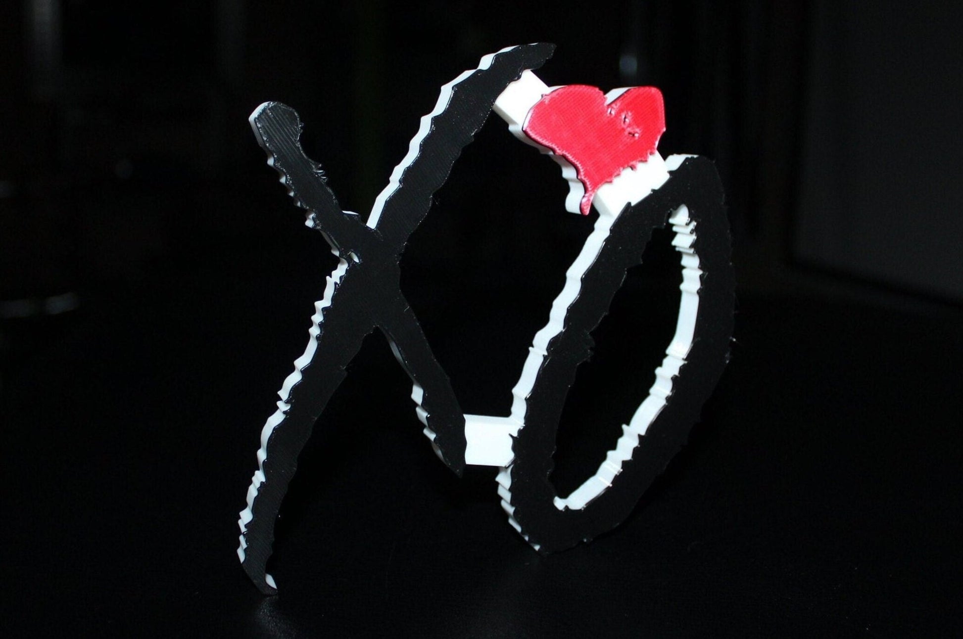 The Weekend XO 3D Printed Logo