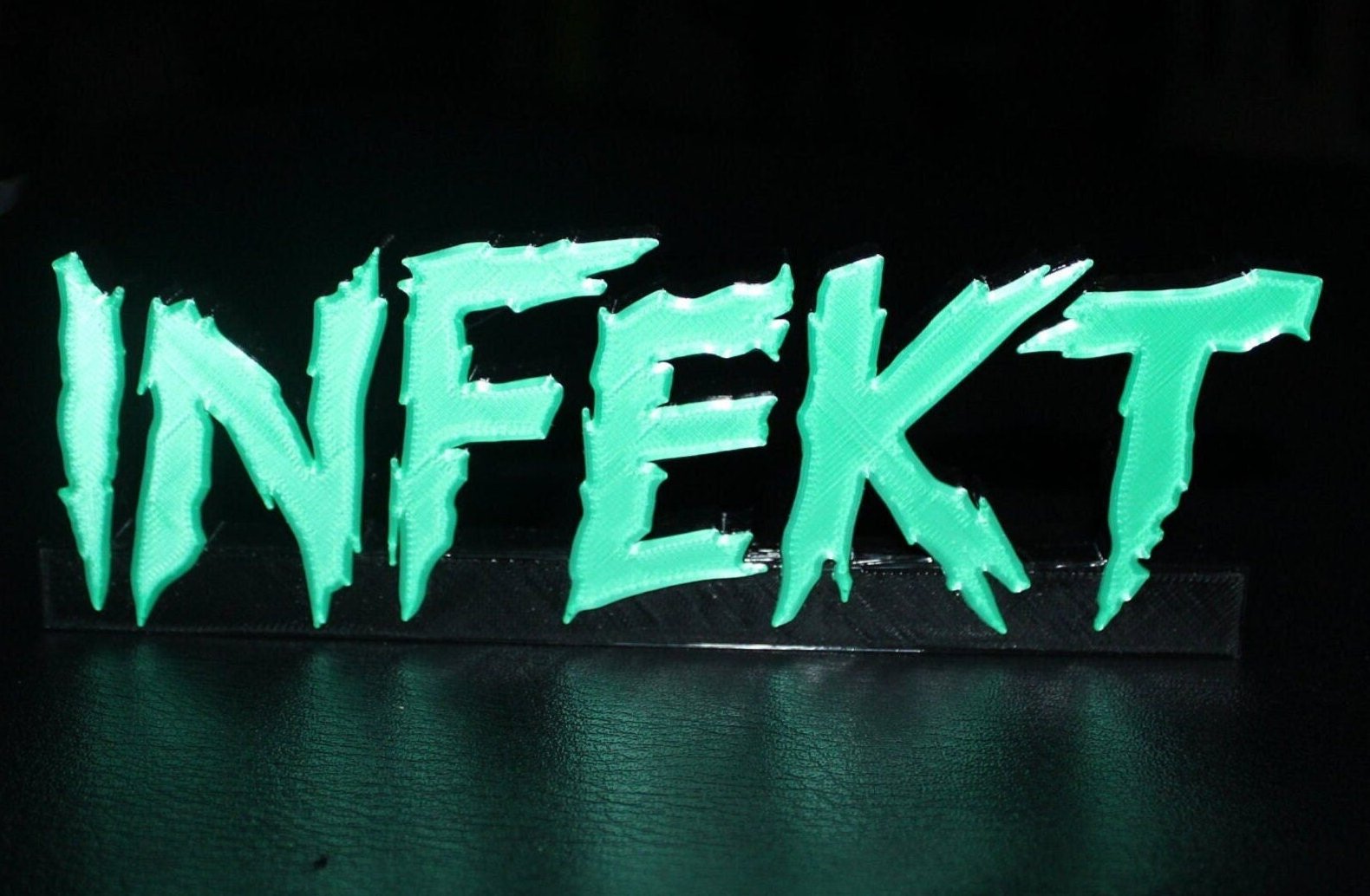 Infekt 3D Printed Logo Art