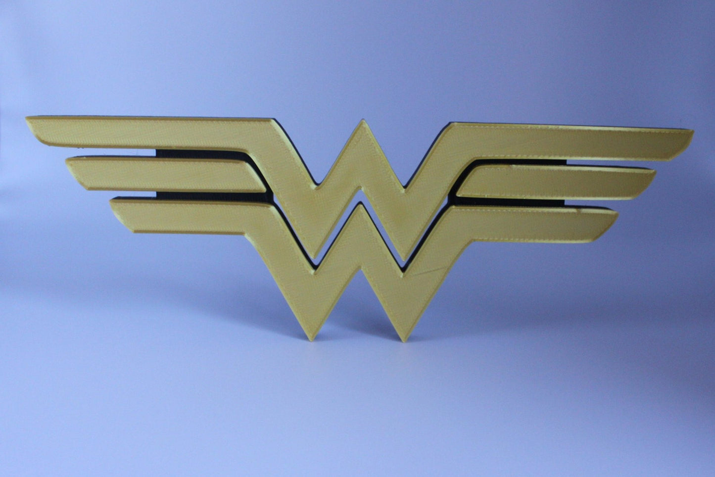 Wonder Woman 3D printed Comic Logo Art