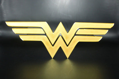 Wonder Woman 3D printed Comic Logo Art