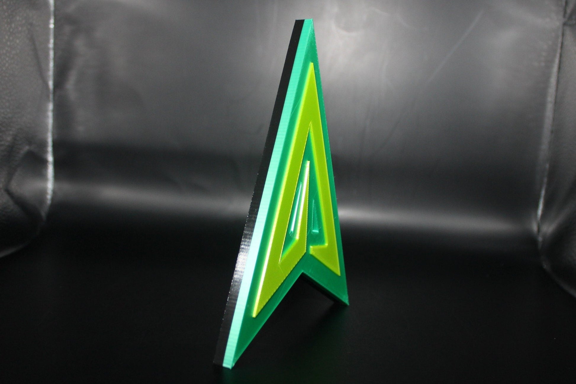 Green Arrow 3D printed Comic Logo Art