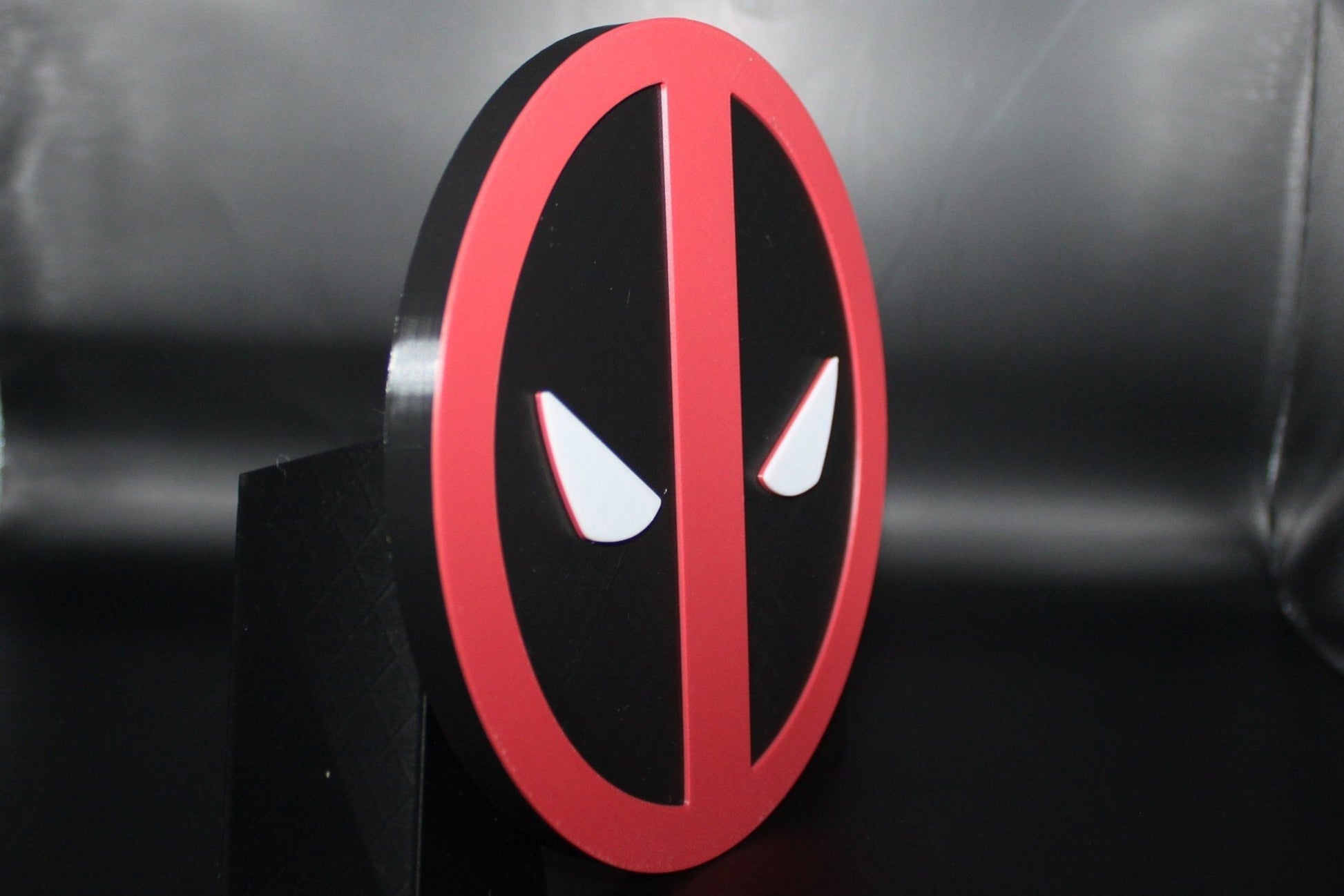 Deadpool 3D printed Comic Logo Art