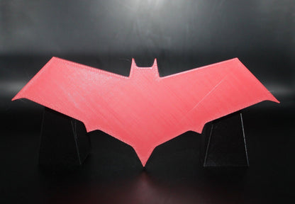 Red Hood 3D printed Comic Logo Art