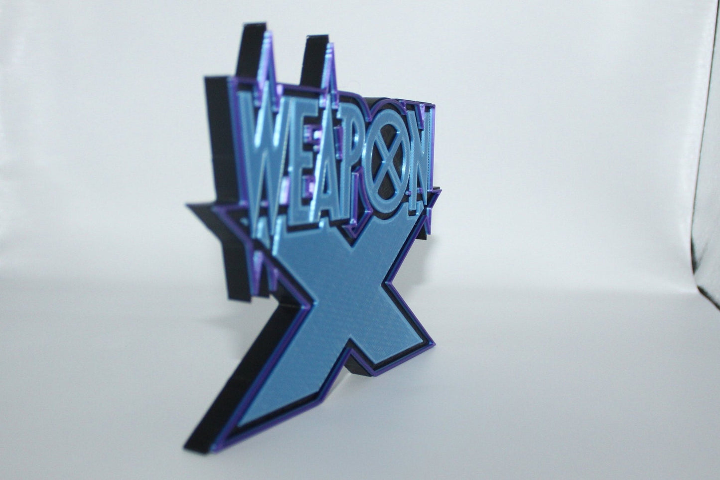 Weapon X 3D printed Comic Logo Art