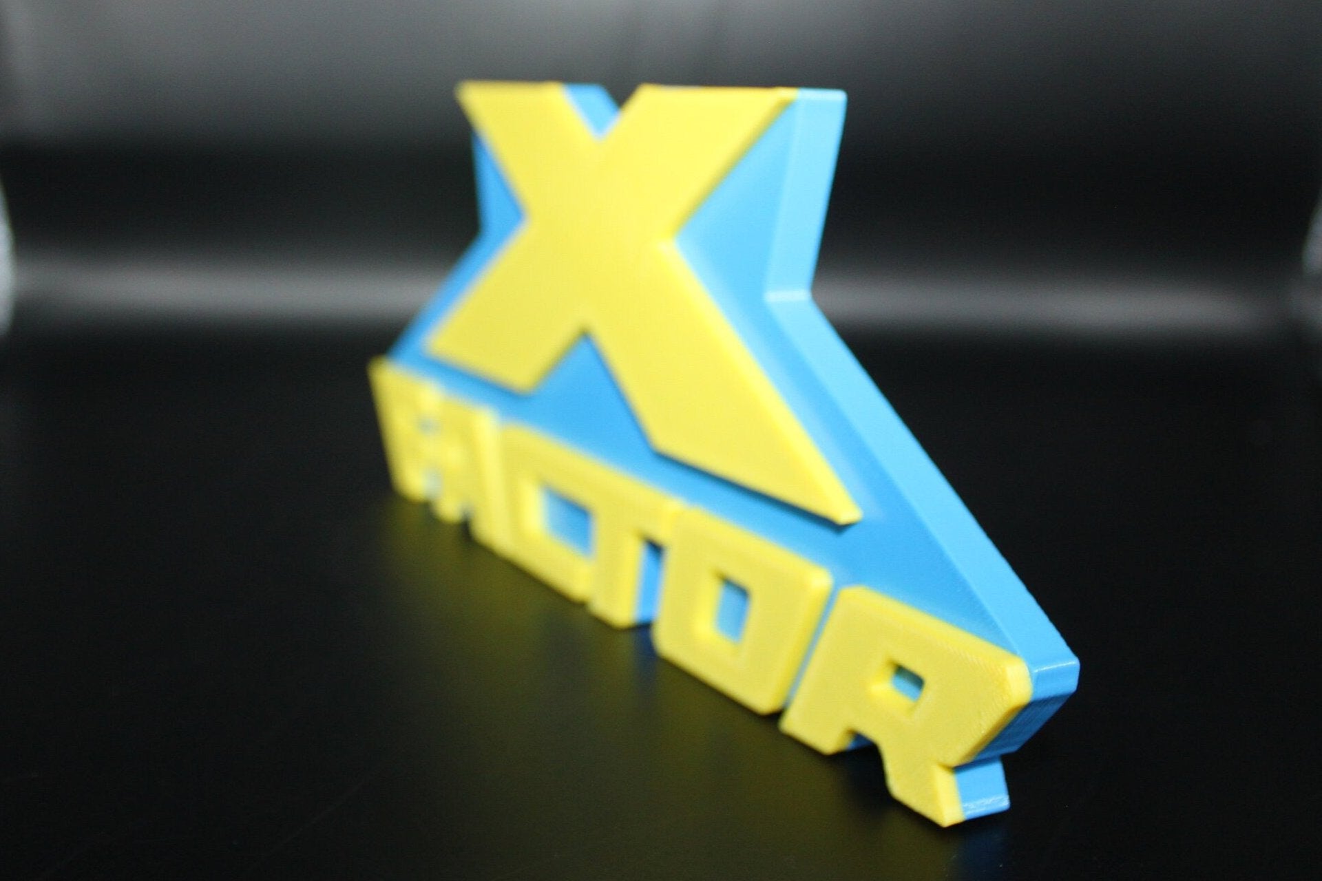 X-Factor 3D printed Comic Logo Art