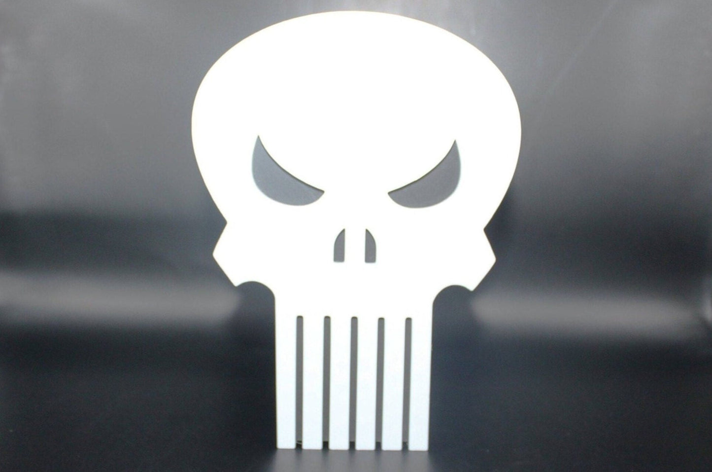 Punisher 3D printed Comic Logo Art