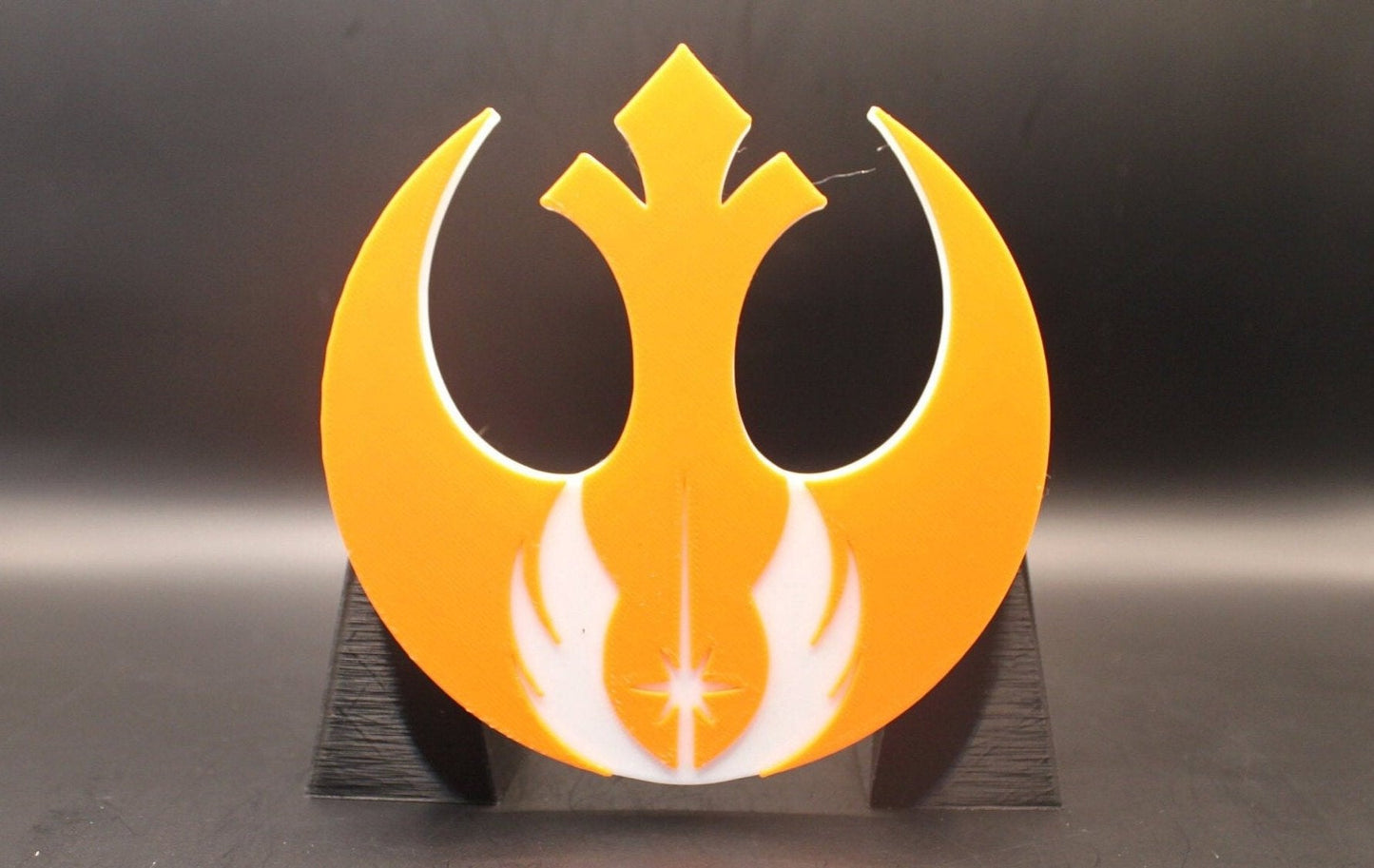 Rebel Alliance - Jedi Order Insigna 3D printed Logo Sign Wall Desk Shelf Art