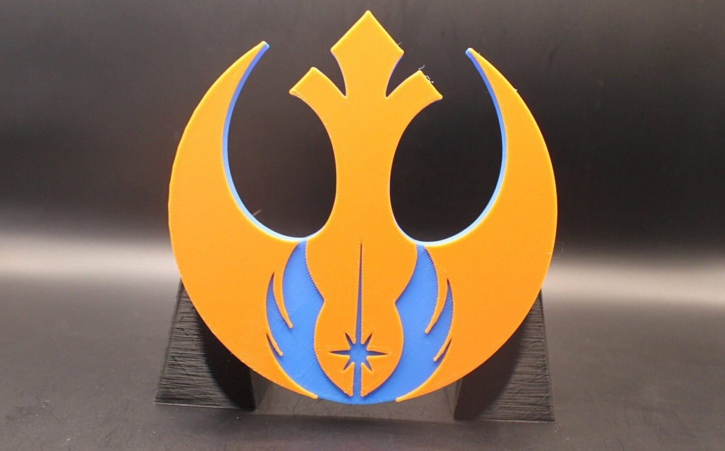 Rebel Alliance - Jedi Order Insigna 3D printed Logo Art