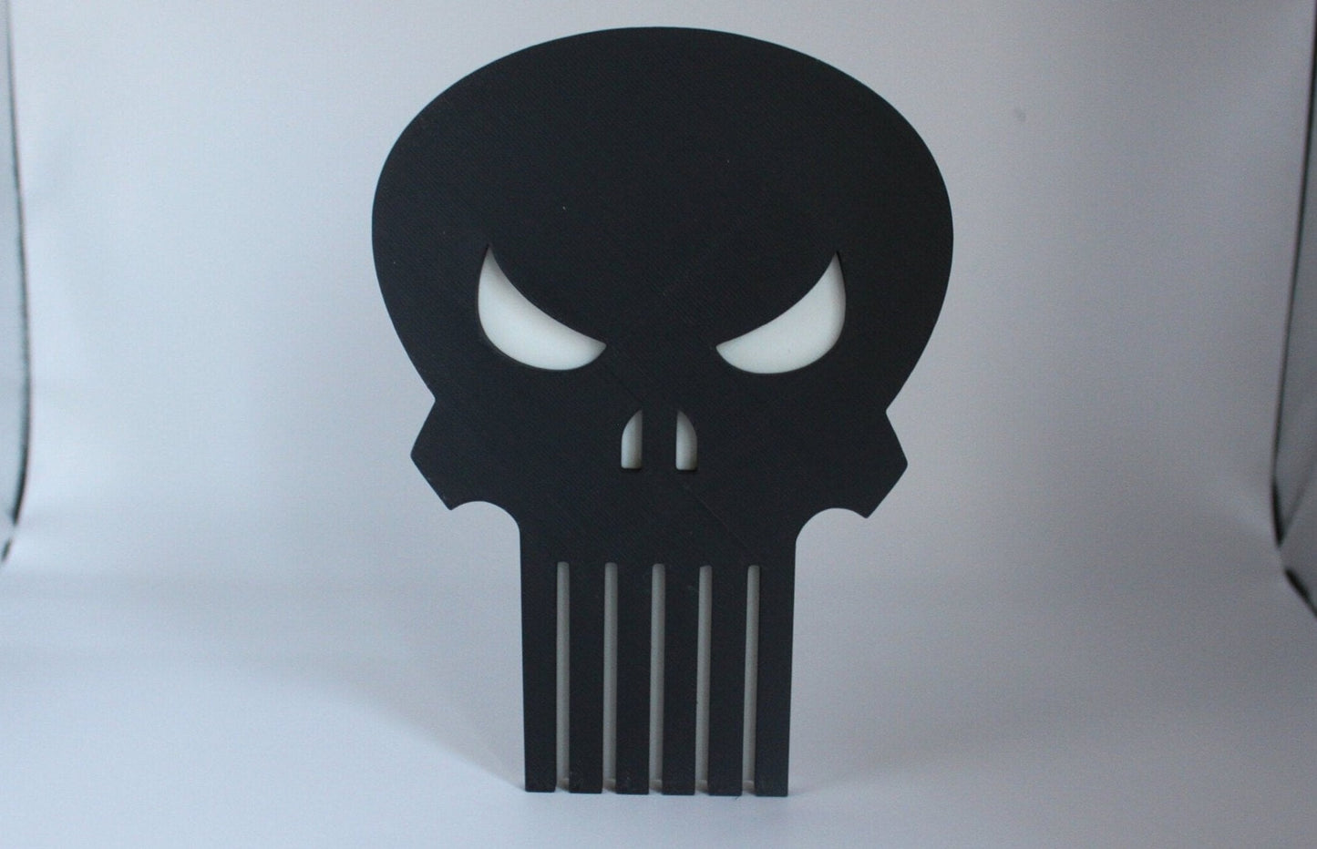 Punisher 3D printed Logo Sign Wall Desk Shelf Art