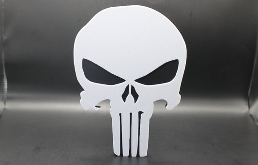 Punisher 3D printed Comic Logo Art