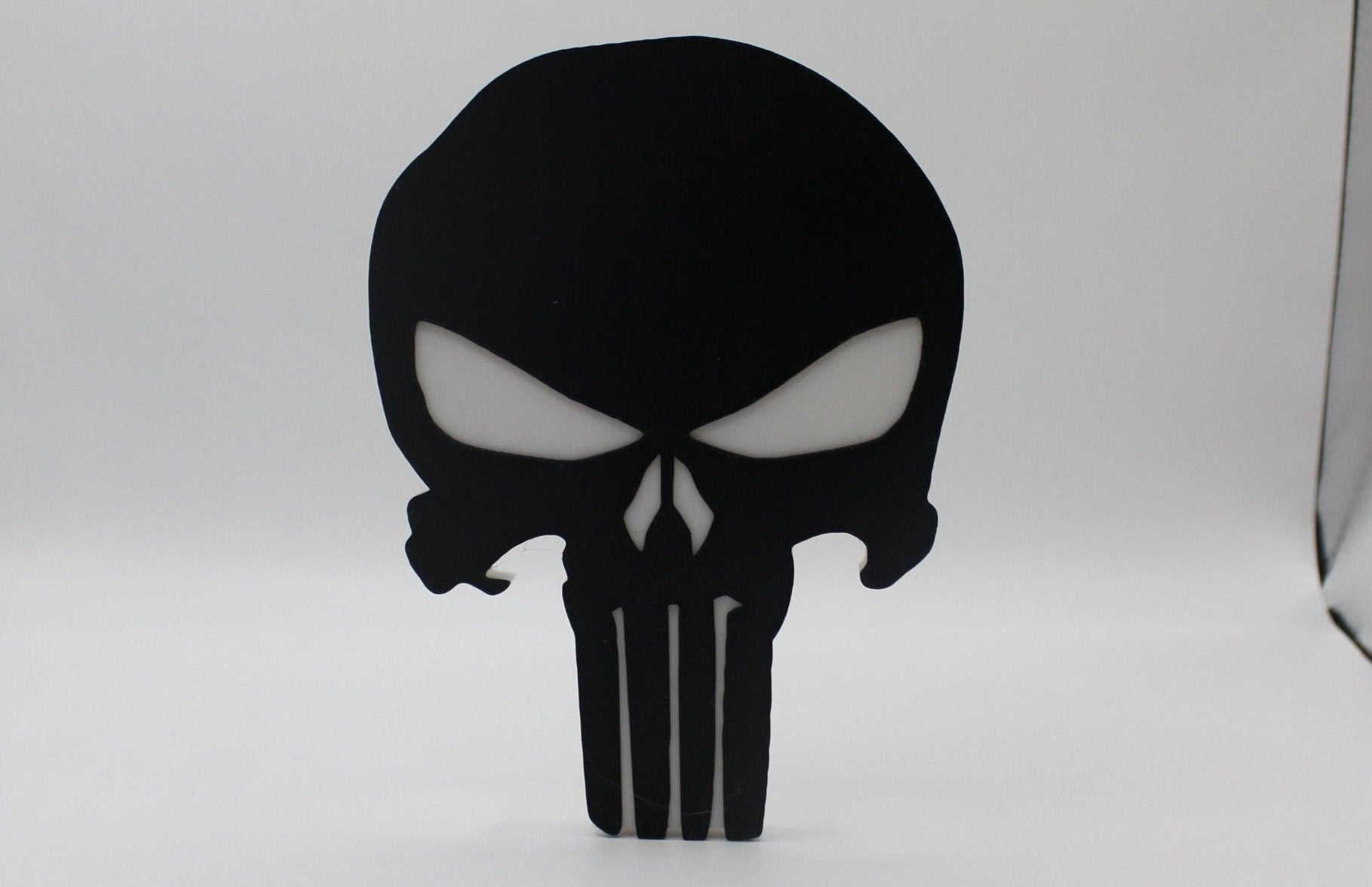 Punisher 3D printed Comic Logo Art