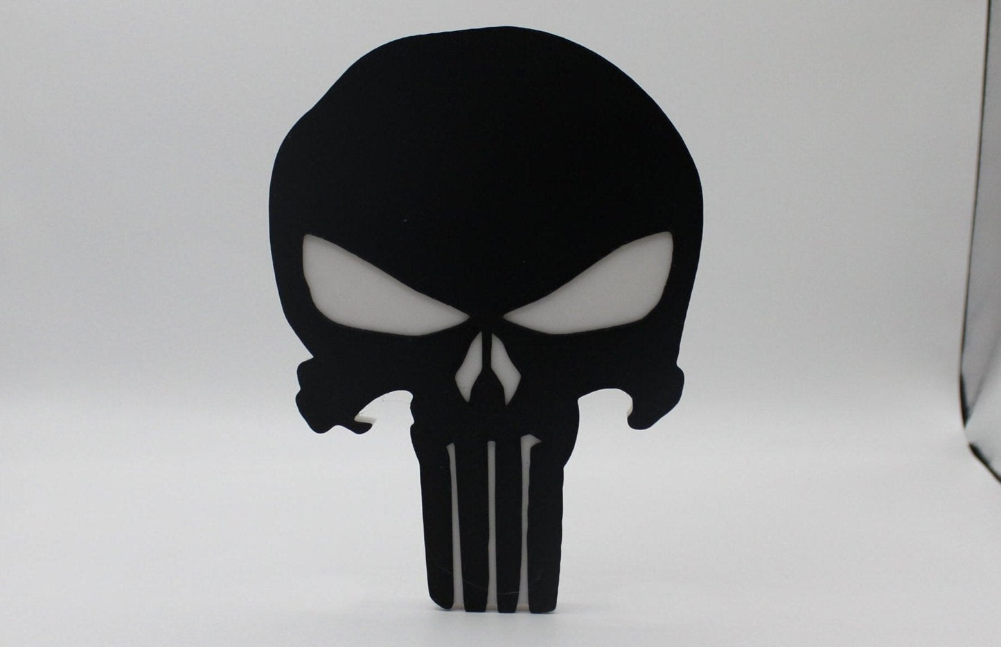 Punisher 3D printed Logo Sign Wall Desk Shelf Art