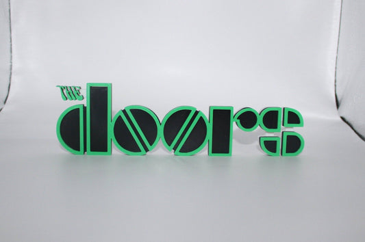 The Doors 3D Printed Logo Art