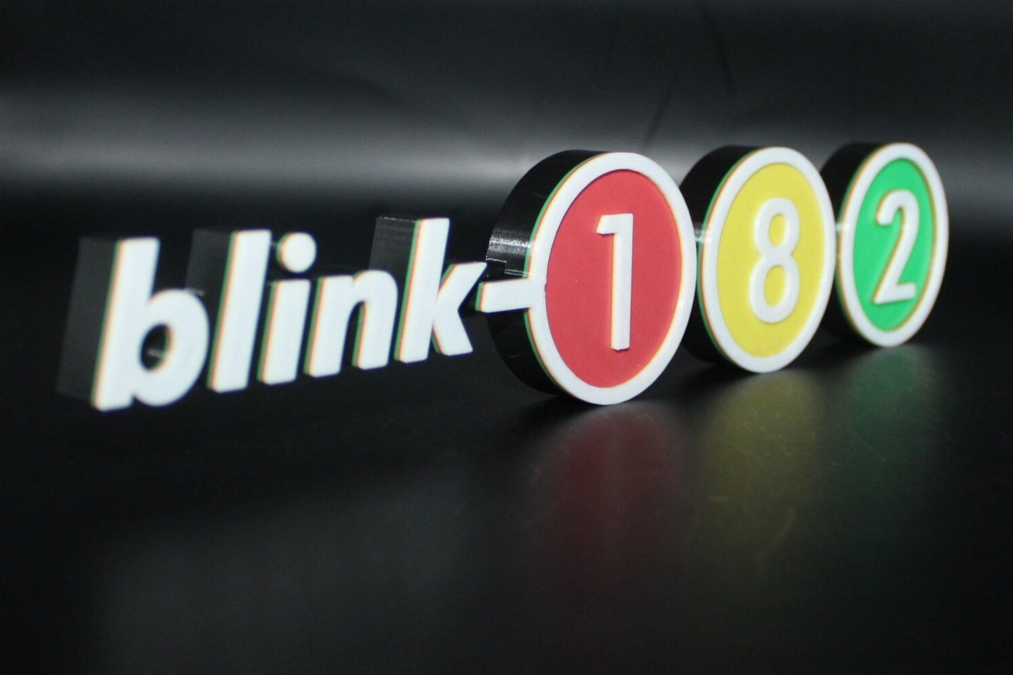 Blink 182 3D Printed Logo Art