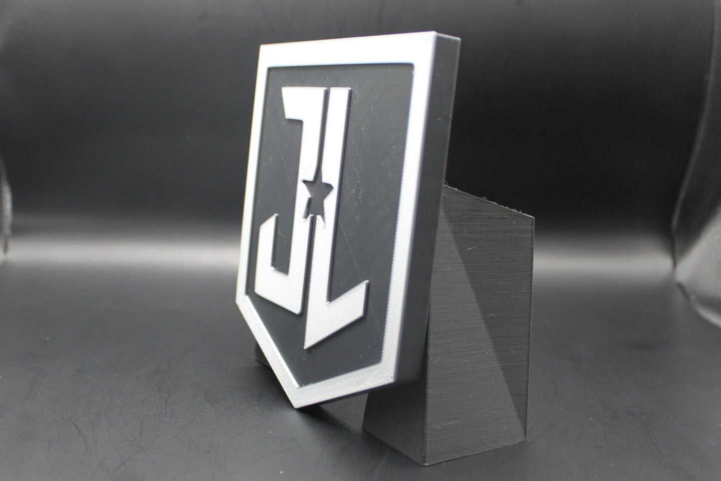 Justice league 3D printed Comic Logo Art