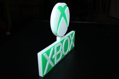 Xbox 3D printed Logo Sign Wall Desk Shelf Art