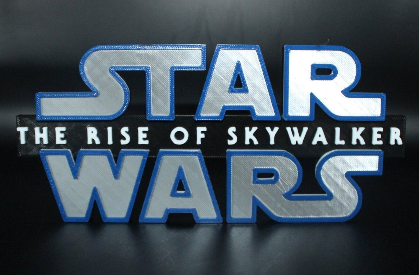 Star Wars The Rise Of Skywalker 3D printed Logo Art