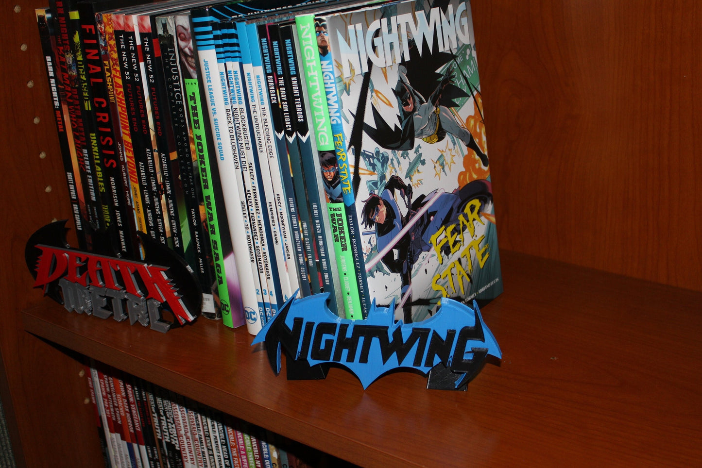 Nightwing 3D printed Comic Logo Art