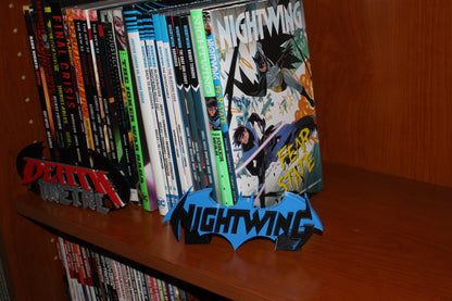 Nightwing 3D printed Comic Logo Art