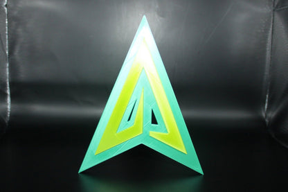 Green Arrow 3D printed Comic Logo Art