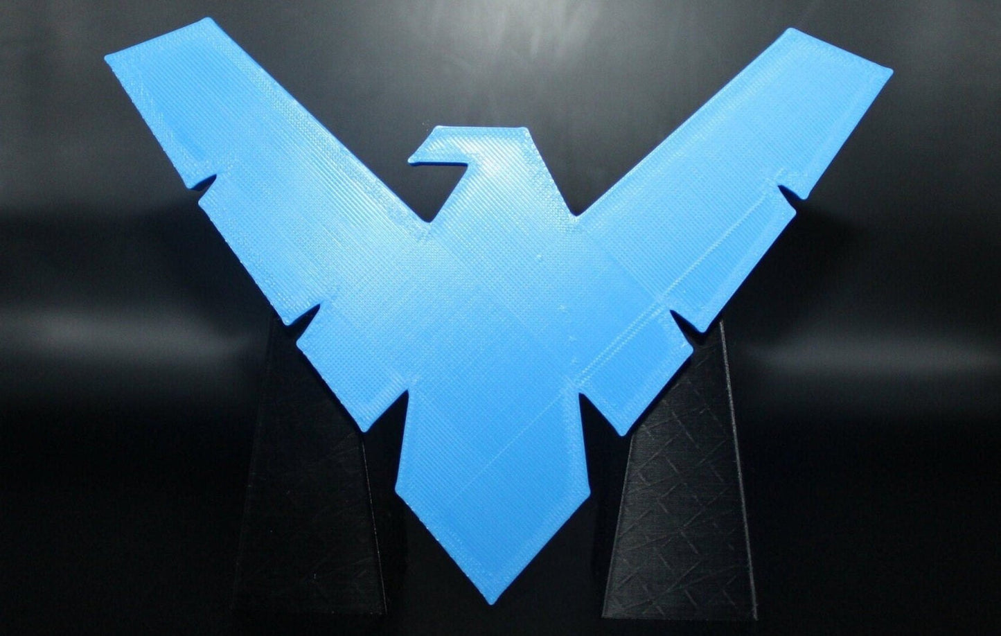 Nightwing 3D printed Comic Logo Art