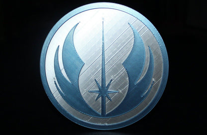 Jedi Order Emblem 3D printed Logo Art