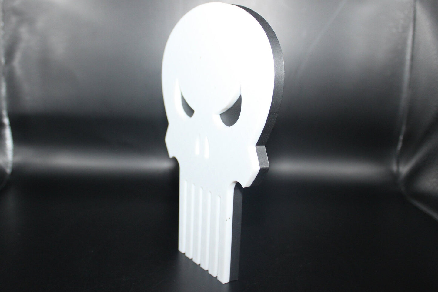 Punisher 3D printed Comic Logo Art