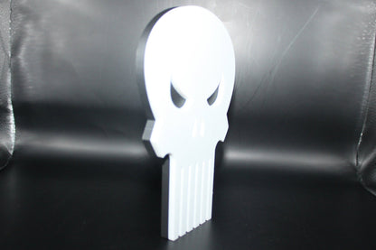 Punisher 3D printed Comic Logo Art