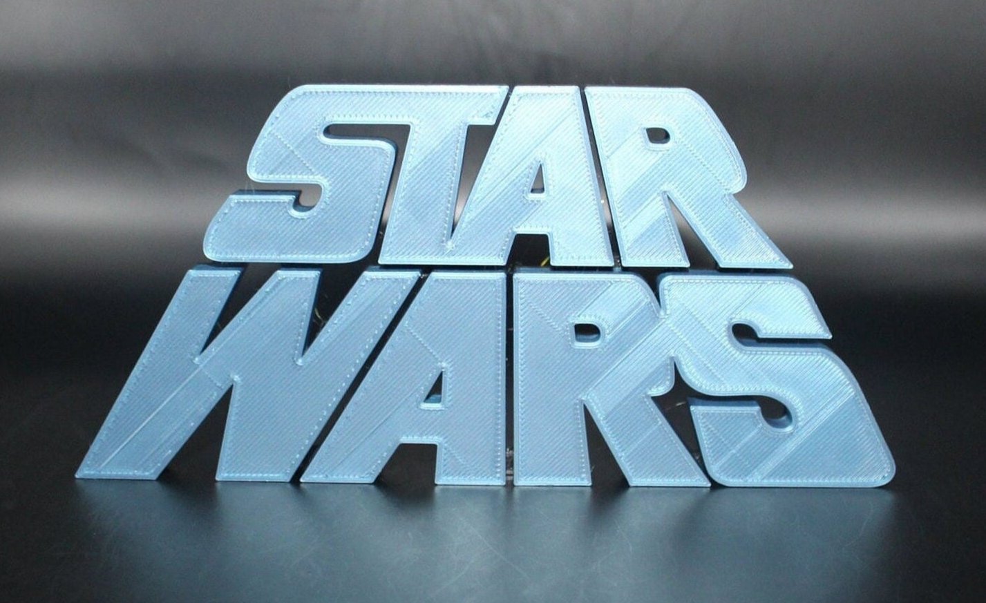 Star Wars 3D printed Logo Art