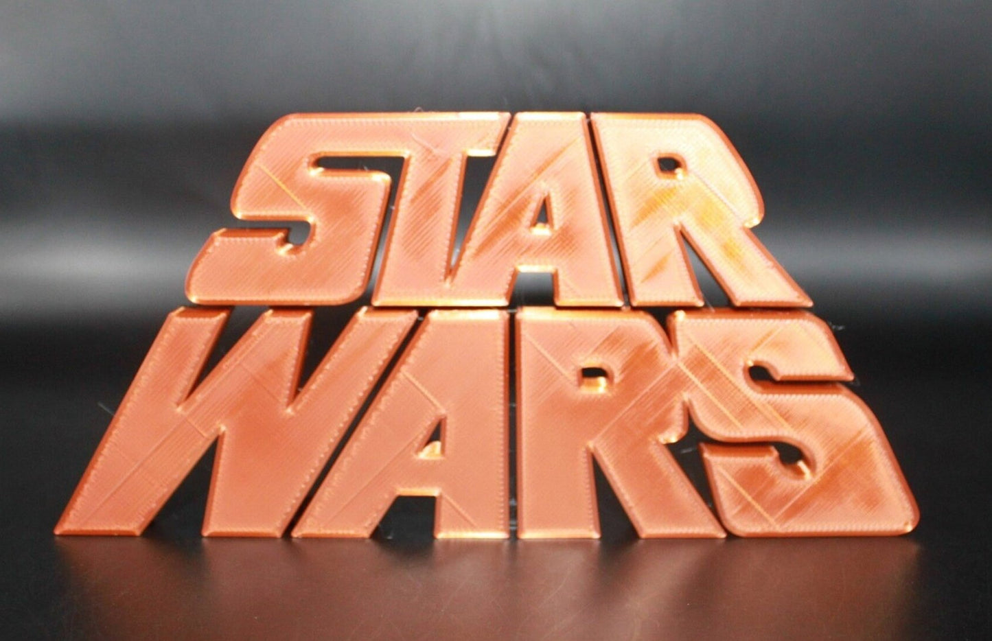 Star Wars 3D printed Logo Art