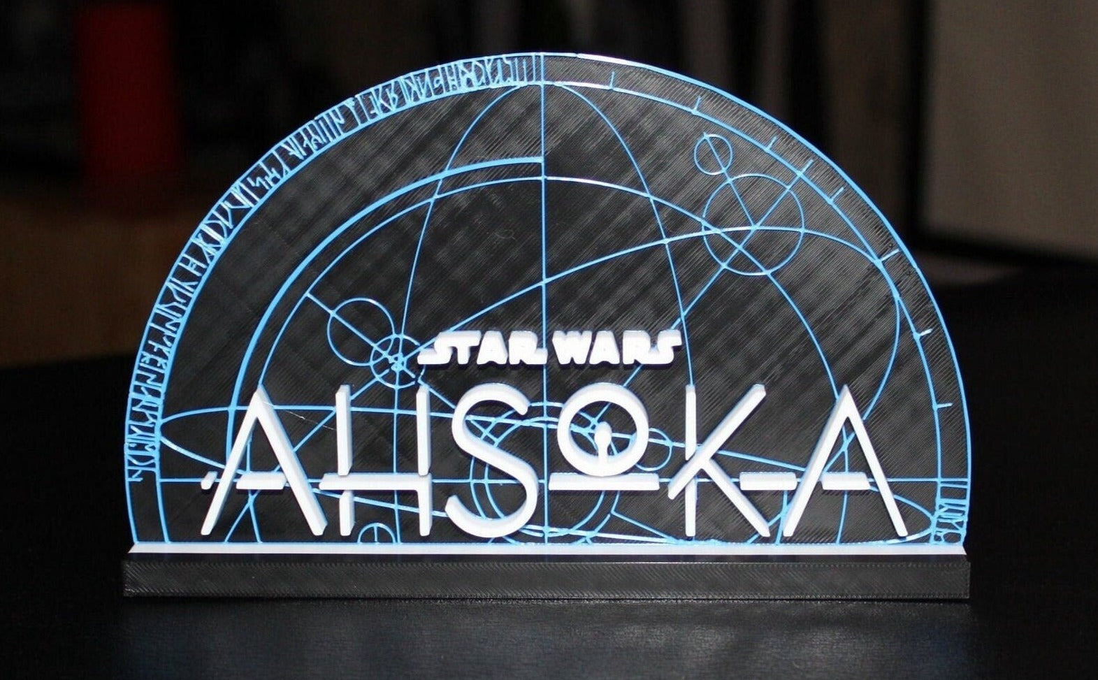 Ahsoka 3D printed Logo Art