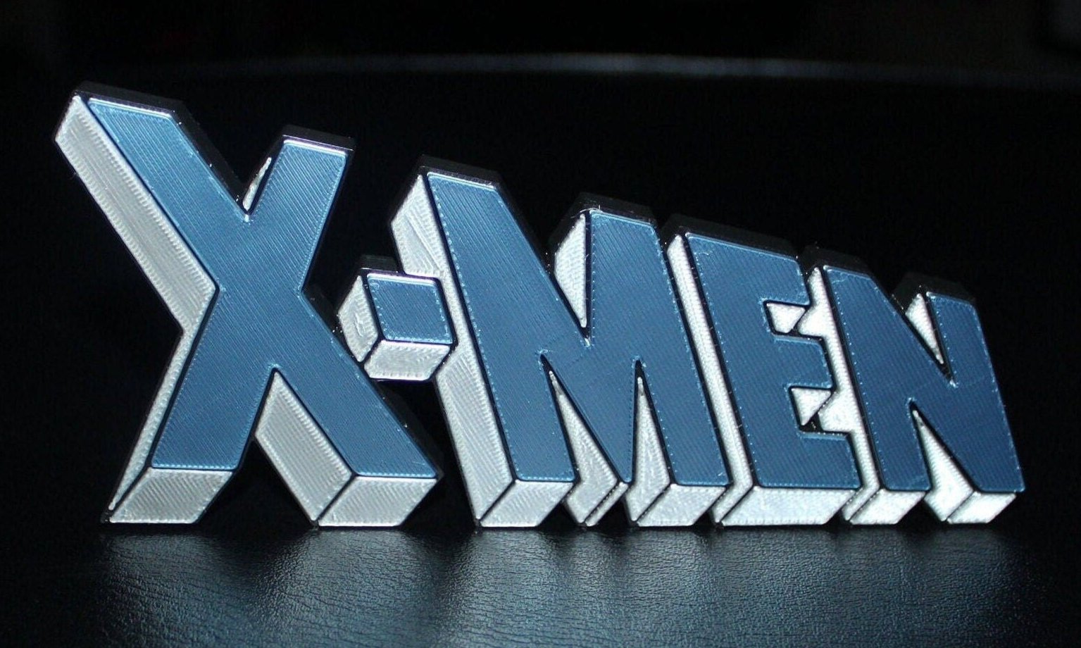 X-Men 3D printed Comic Logo Art