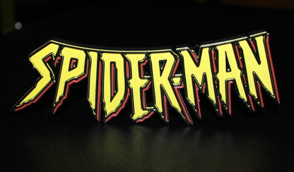 Spider-Man 3D printed Comic Logo Art