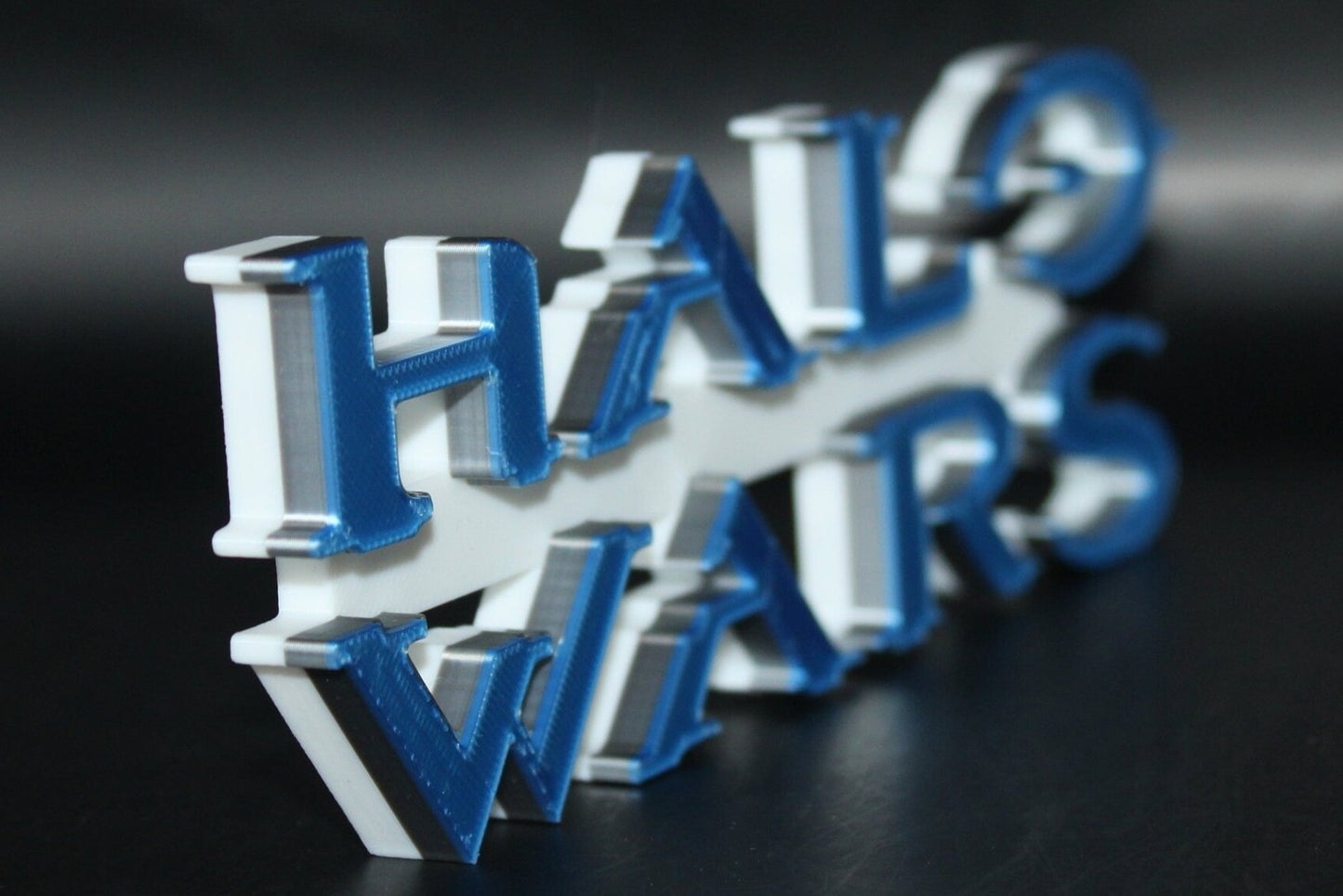 Halo Wars 3D printed Logo Art