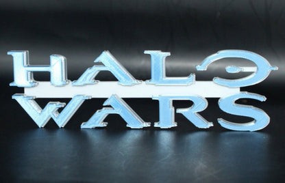 Halo Wars 3D printed Logo Art