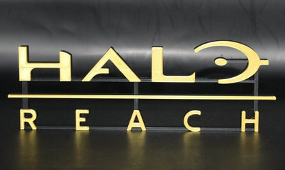 Halo Reach 3D printed Logo Art