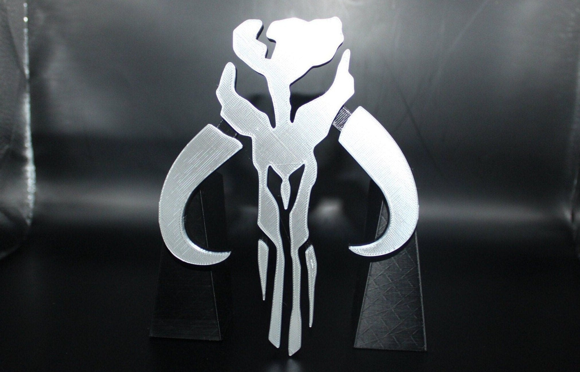 Mythosaur - Mandalorian 3D printed Logo Sign Wall Desk Shelf Art ...