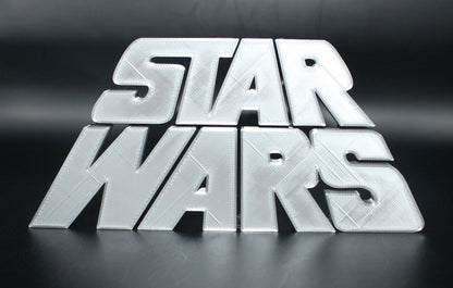 Star Wars 3D printed Logo Art