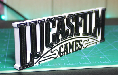 Lucasfilm Games 3D printed Logo Art