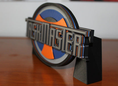 Taskmaster 3D printed Comic Logo Art