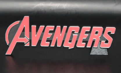 Avengers 3D printed Comic Logo Art