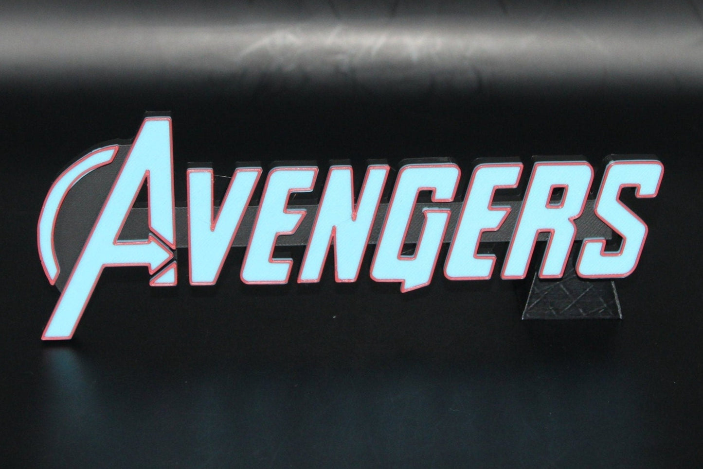 Avengers 3D printed Comic Logo Art