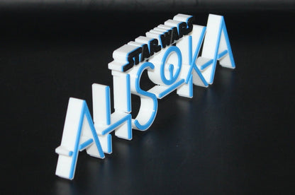 Ahsoka 3D printed Logo Art