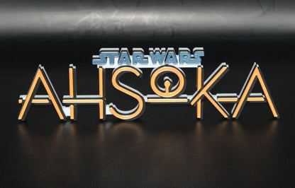 Ahsoka 3D printed Logo Art