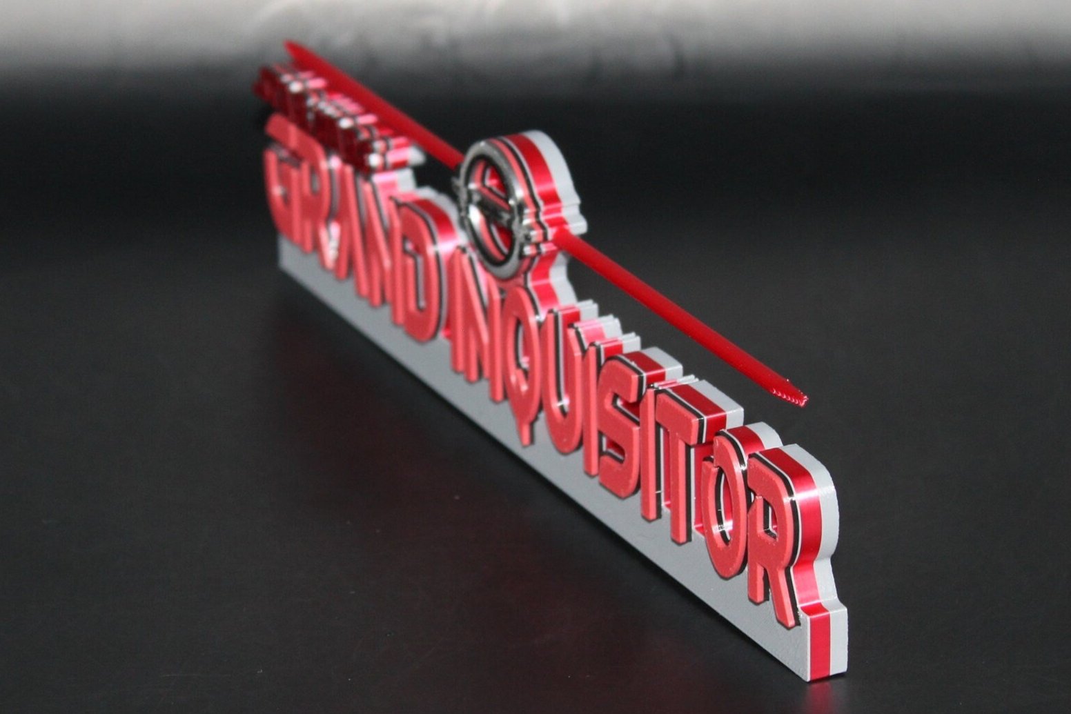 Grand Inquisitor 3D printed Logo Art