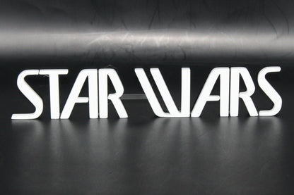 Star Wars 1976 3D printed Logo Art