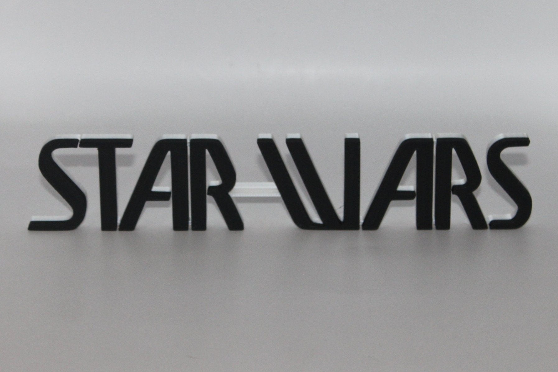 Star Wars 1976 3D printed Logo Art