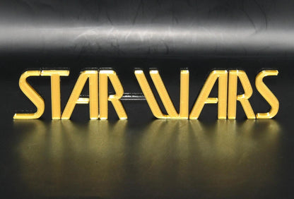 Star Wars 1976 3D printed Logo Art